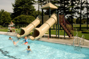 Flume Slides at Minersville